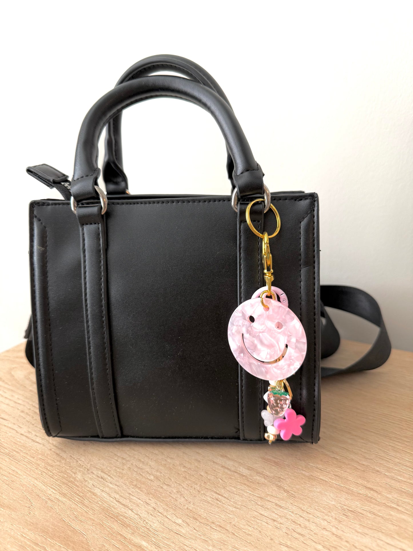 Light Pink Bag Charm